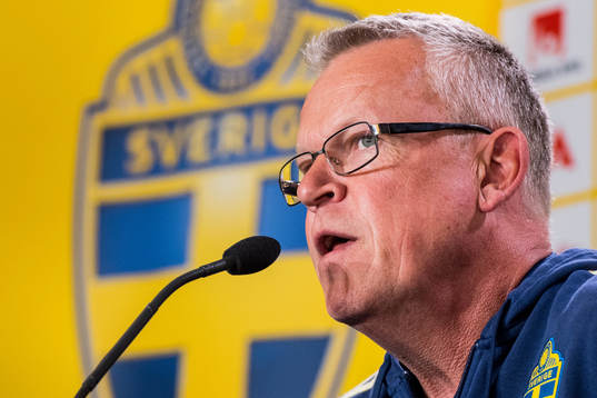 Sveriges förbundskapten Janne Andersson