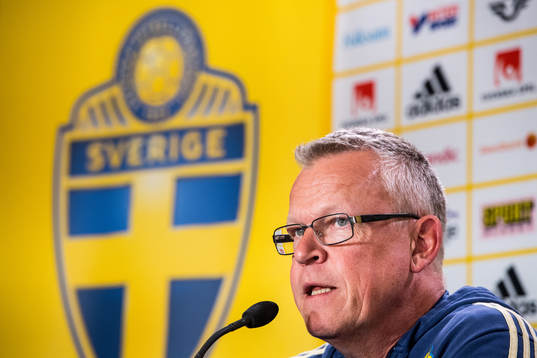 Sveriges förbundskapten Janne Andersson