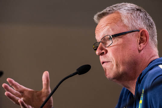 Sveriges förbundskapten Janne Andersson
