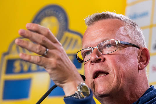 Sveriges förbundskapten Janne Andersson