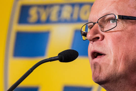 Sveriges förbundskapten Janne Andersson