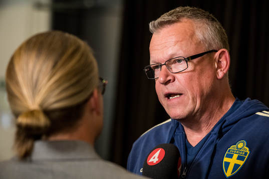 Sveriges förbundskapten Janne Andersson