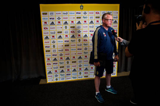 Sveriges förbundskapten Janne Andersson
