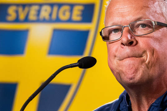 Sveriges förbundskapten Janne Andersson