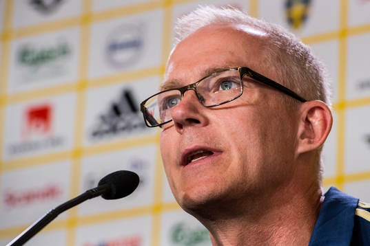 Svenska fotbollförbundets kommunikatör Staffan Stjernholm
