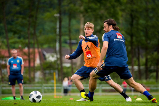 Emil Forsberg och Gustav Svensson