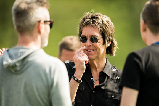 Per Gessle från Gyllene Tider som skrivit VM-låten "Bäst