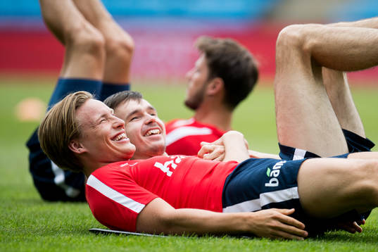Jonas Svensson and Ole Kristian Selnæs of Norway