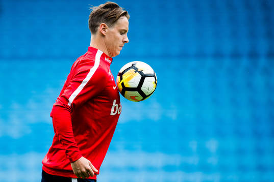 Stefan Johansen of Norway