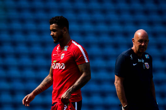 Joshua King of Norway and Nils Johan Semb