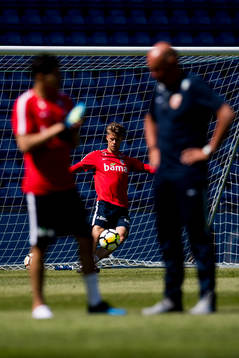 Goalkeeper Ørjan Nyland of Norway