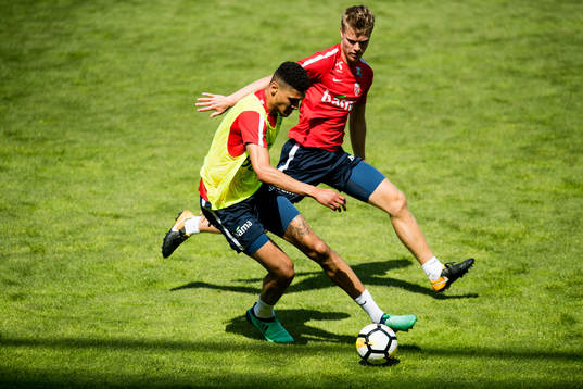 Bjørn Maars Johnsen and Sigurd Rosted of Norway
