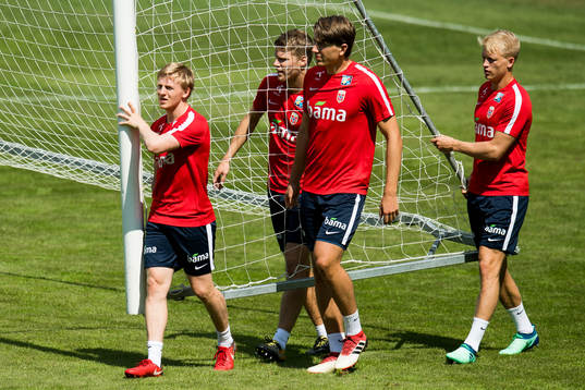 Mats Møller Dæhli, Sigurd Rosted, Sander Berge and