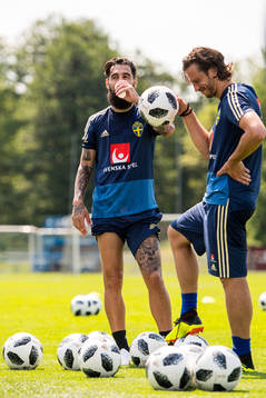 Jimmy Durmaz och Gustav Svensson