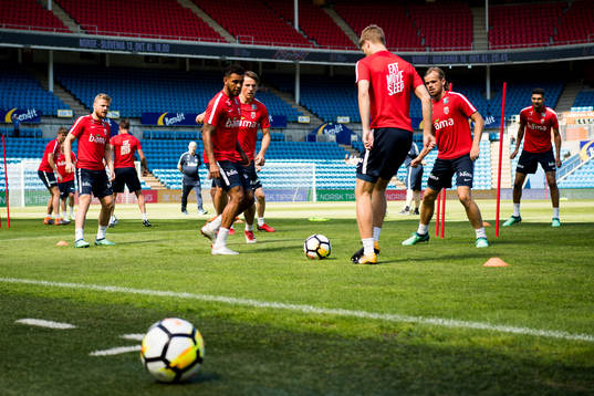 Fredrik Midtsjø, Joshua King, Sander Berge, Sigurd Rosted