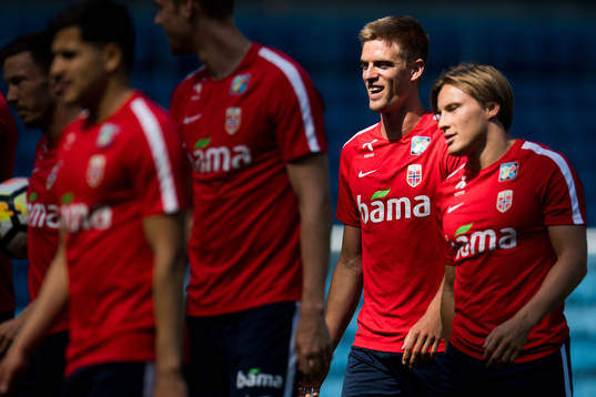 Markus Henriksen and Jonas Svensson of Norway