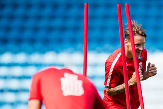 Stefan Johansen of Norway