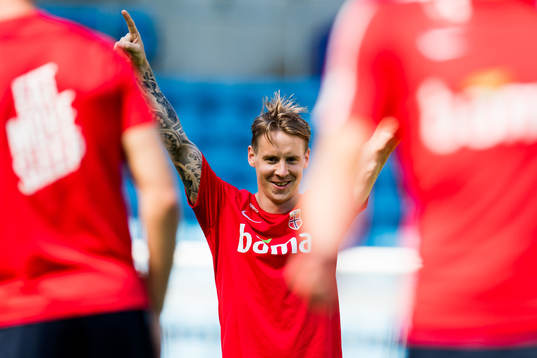 Stefan Johansen of Norway