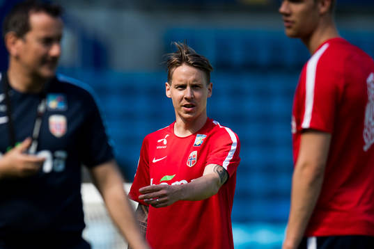 Stefan Johansen of Norway