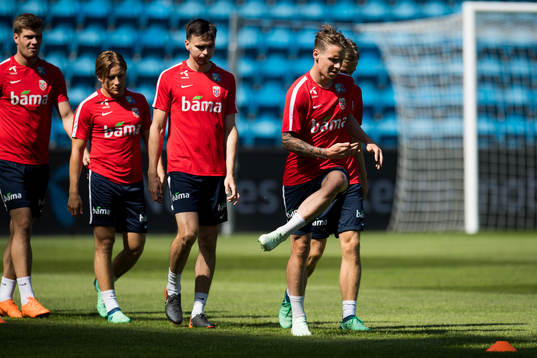 Stefan Johansen of Norway