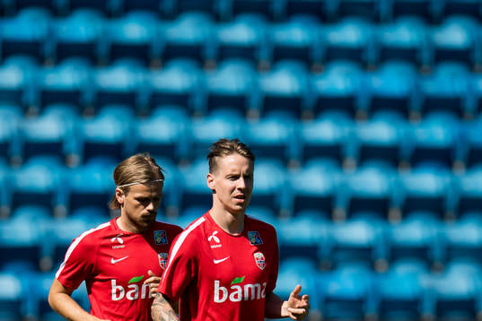 Iver Fossum and Stefan Johansen of Norway