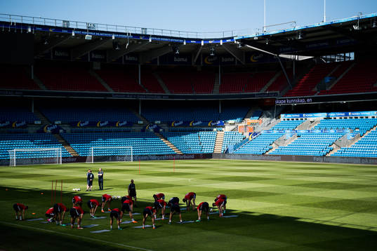 General view of Ullevaal Stadion