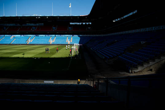 General view of Ullevaal Stadion