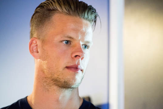 Goalkeeper Ørjan Nyland of Norway