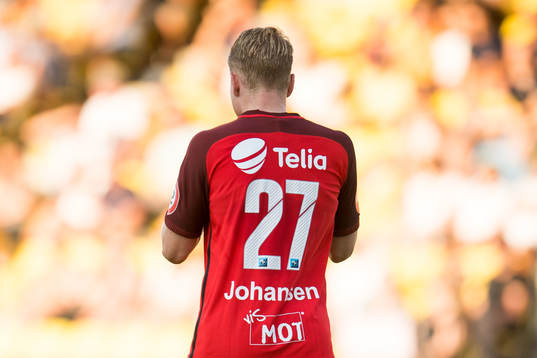 during the cup match between Lillestrøm and Brann