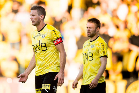 Frode Kippe and Marius Amundsen of Lillestrøm