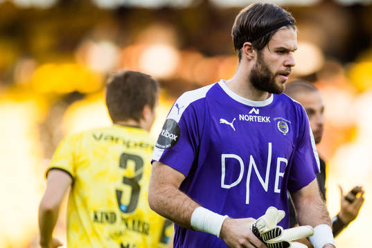 Goalkeeper Marko Maric of Lillestrøm