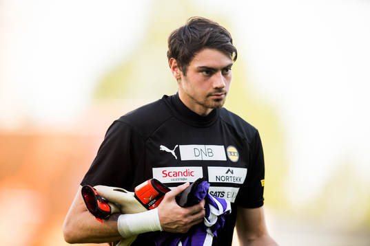 Goalkeeper Matvei Igonen of Lillestrøm