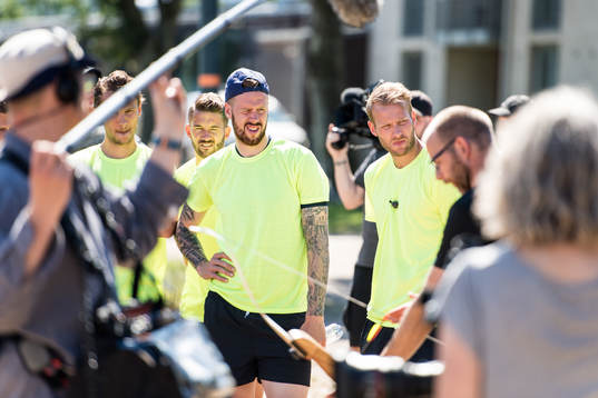 Sveriges Pontus Jansson och Ola Toivonen
