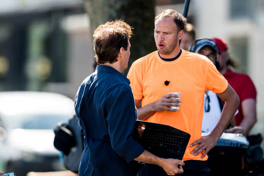 Sveriges Andreas Granqvist i samtal med programledare Micke