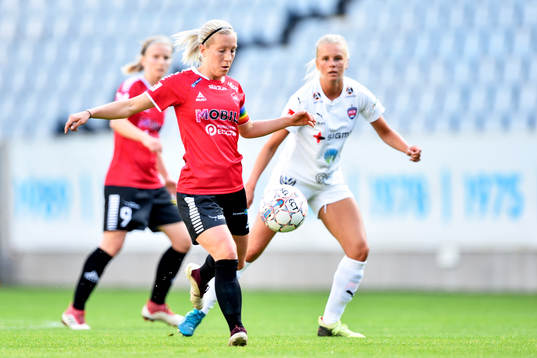 Limhamn Bunkeflos Mia Persson och Rosengårds Nellie Lilja