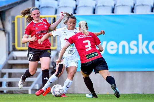 Rosengårds Alexandra Lowe Riley och Limhamn Bunkeflos