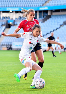 Rosengårds Iva Landeka och Limhamn Bunkeflos Anna Björk