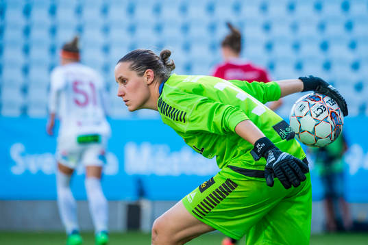 Limhamn Bunkeflos målvakt Emma Lind