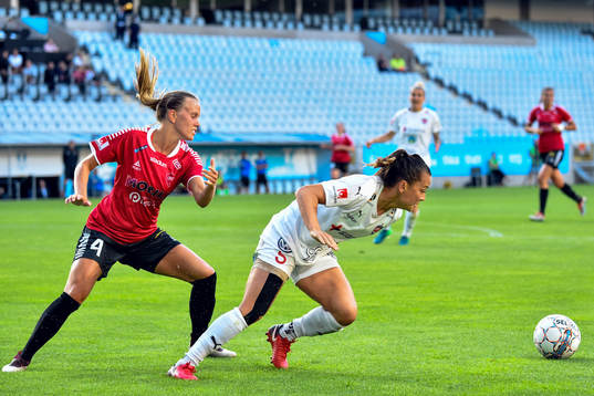 Limhamn Bunkeflos Elin Björklund och Rosengårds Alexandra