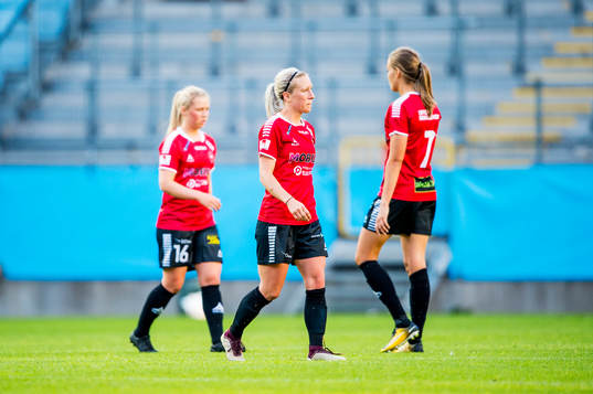 Limhamn Bunkeflos Elina Lenir, Mia Persson och Anna Björk