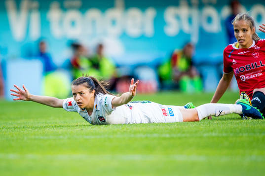 Rosengårds Iva Landeka är upprörd