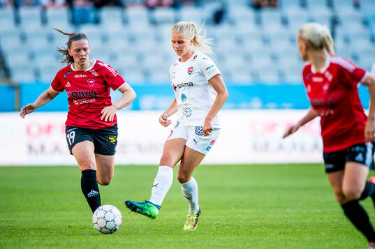 Rosengårds Nellie Lilja mot Limhamn Bunkeflos Rebecka
