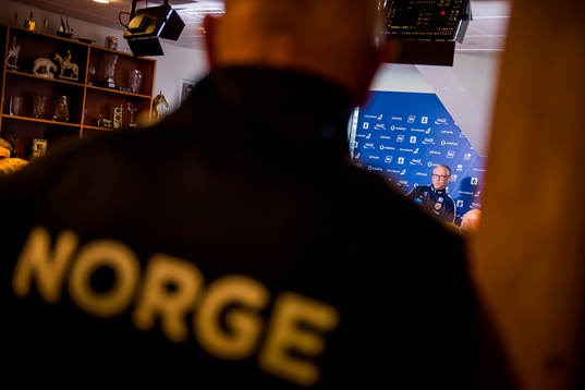 Lars Lagerbäck, head coach of Norway