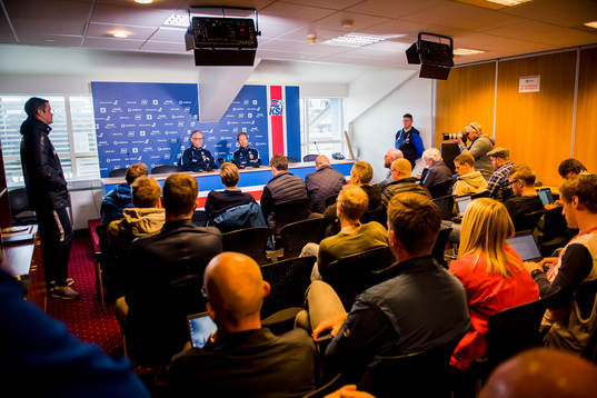Lars Lagerbäck, head coach of Norway