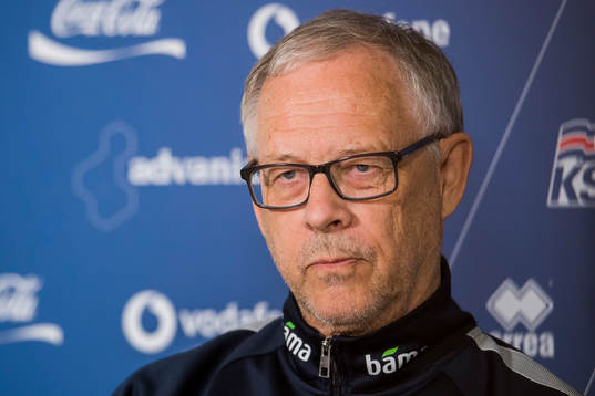 Lars Lagerbäck, head coach of Norway