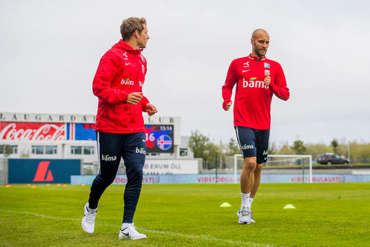 Vegar Eggen Hedenstad and Tore Reginiussen of Norway