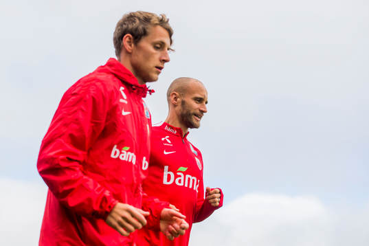 Vegar Eggen Hedenstad and Tore Reginiussen of Norway