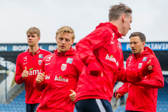 Kristoffer Ajer, Mats Møller Dæhli, Stefan Johansen and
