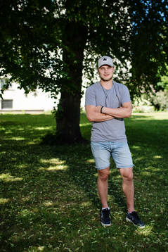 Ishockeyspelaren Anton Blidh