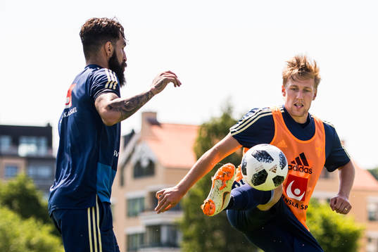 Emil Forsberg och Jimmy Durmaz